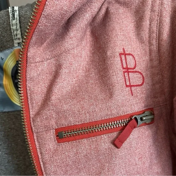 Women's Burton Snowboard Hooded Jacket {M} - Picture 6 of 9